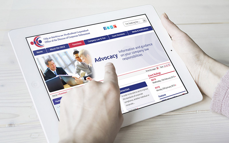 ODCE Tablet Site