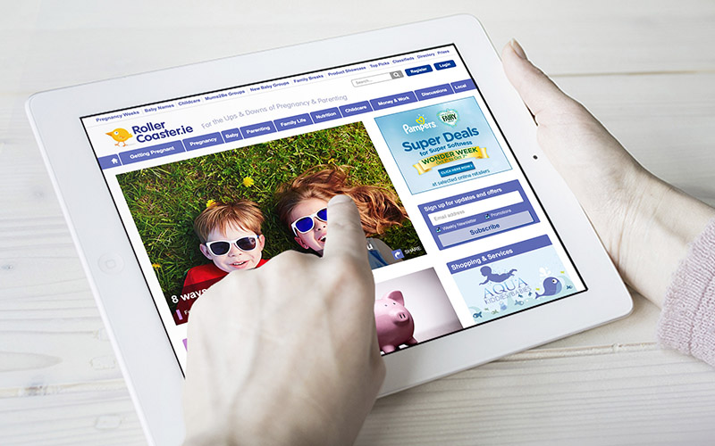 Rollercoaster Tablet Site